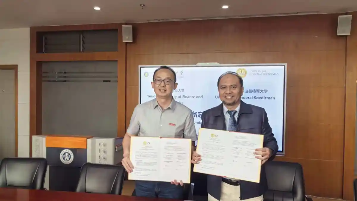 Perluas Jejaring Global, FISIP Unsoed Gandeng Yunnan University of Finance and Economics China - Tribunjateng.com