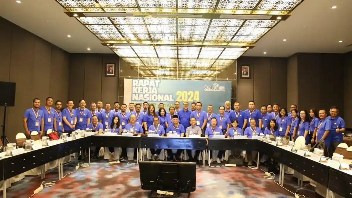 Rakernas di Medan, Ketua AAUI Minta Anggota Edukasi Masyarakat Pentingnya Miliki Asuransi Mitigasi