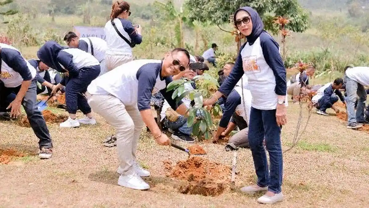 Farrasindo Jalankan Program Penghijauan di Pondok Halimun Sukabumi