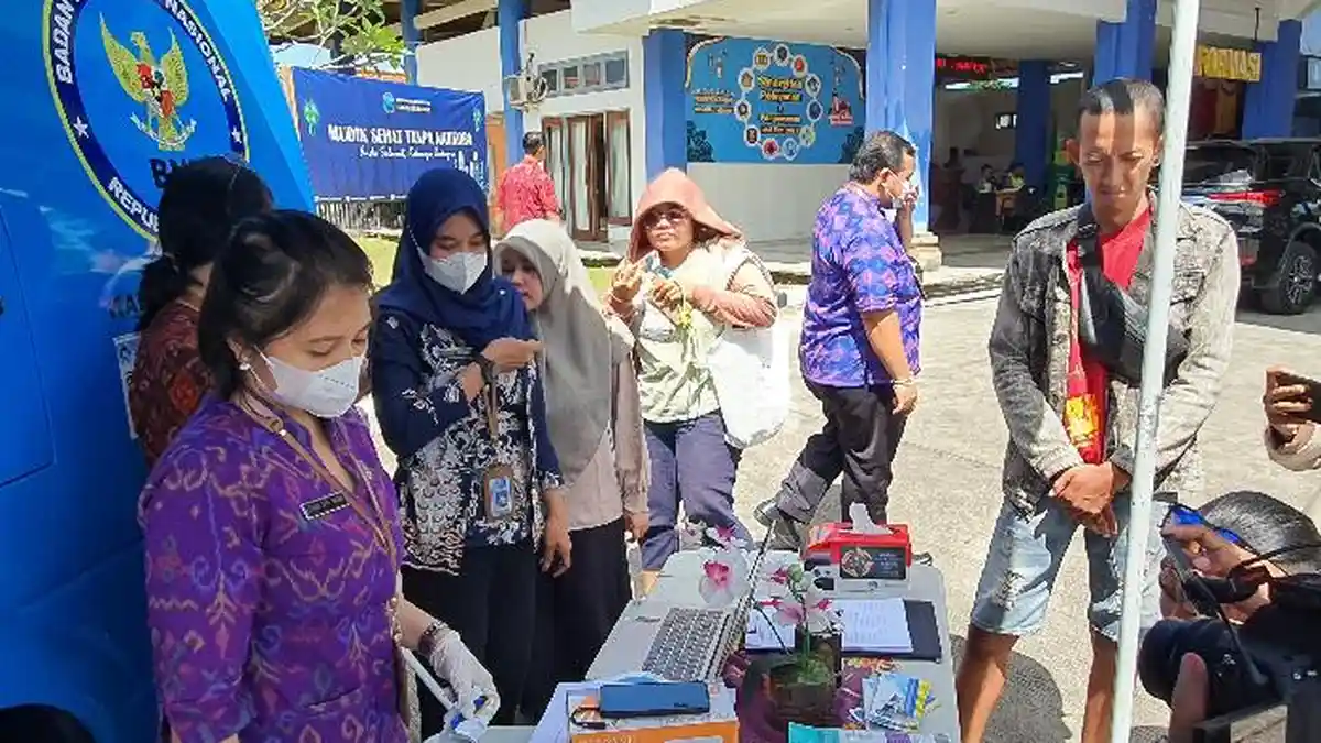 Penumpang dan Sopir di Terminal Mengwi di Tes Urine, BNNK Badung Harap Semua Sehat Bebas Narkoba