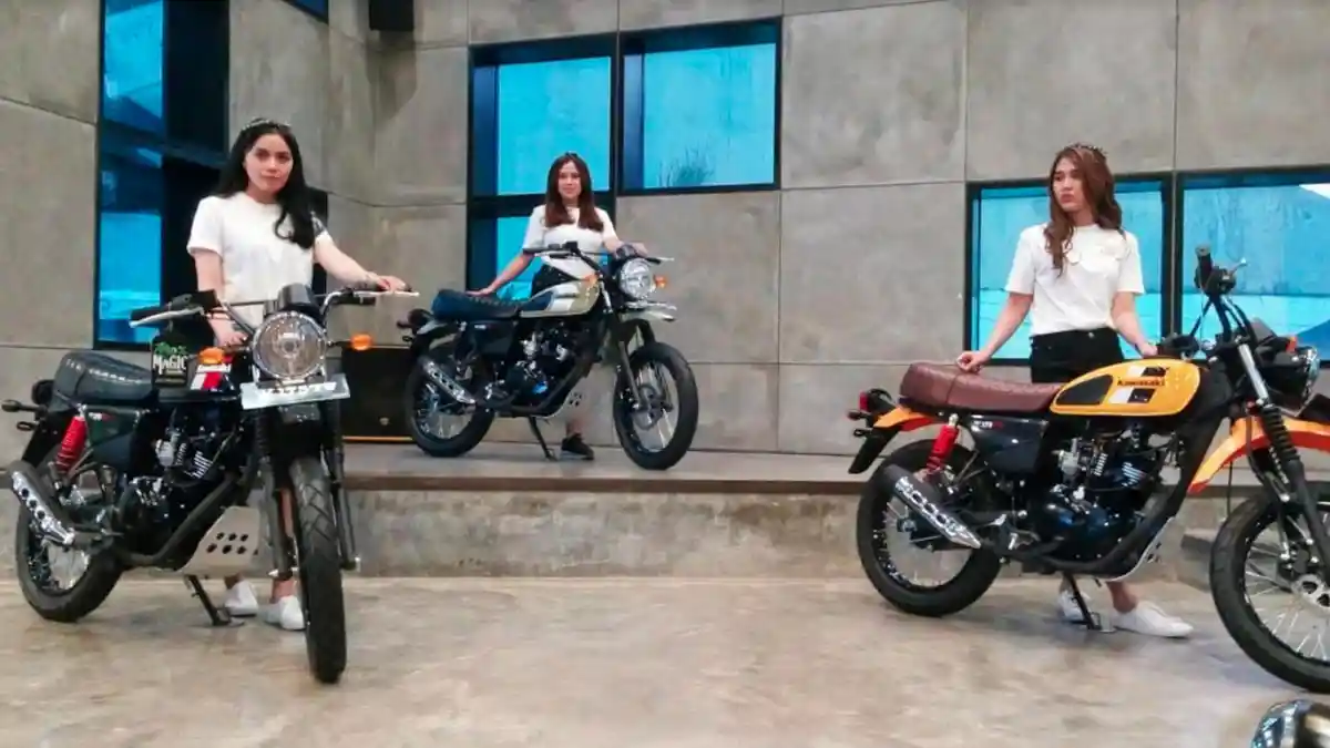 Kawasaki W175TR Punya Mesin yang Sama dengan W175, Apa yang Diubah? Simak Spesifikasi Lengkapnya!