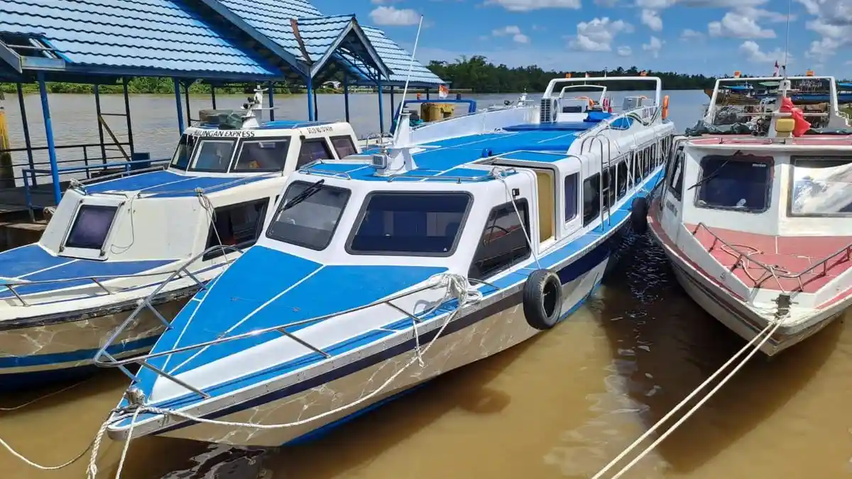 20 Speedboat Reguler Rute Tanjung Selor-Tarakan Siap Berangkat, Berikut Jadwalnya