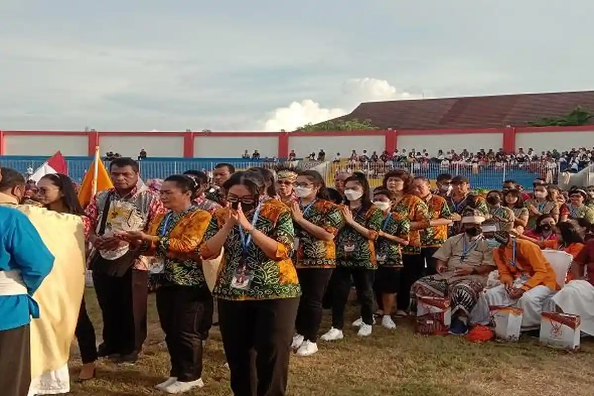 Pesparani Nasional 2022, Gubernur NTT Viktor Laiskodat : Bernyanyi dengan Hati Gembira