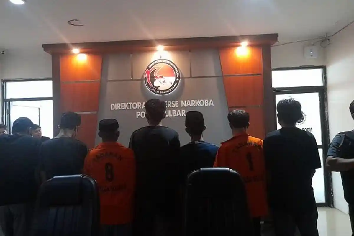 Polisi Tangkap 8 Pengedar Narkoba di Wilayah Majene Polman dan Pasangkayu