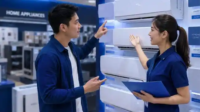FLiFE FLOO Standard Series, AC dengan Fitur Smart Cleaner dan Ultra Silence Mode