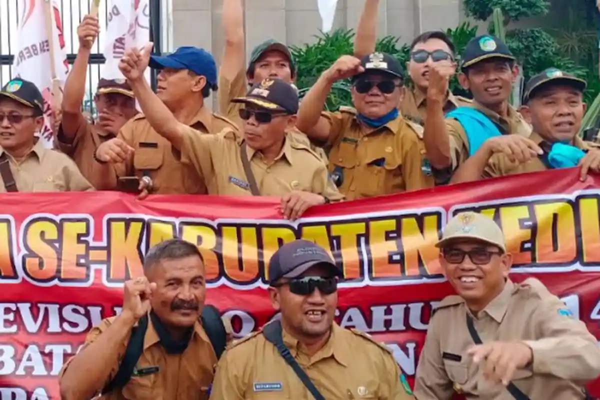 Minta Perpanjangan Masa Jabatan, Para Kades Janji Akan Terus Demo Sampai Tuntutan Dikabulkan