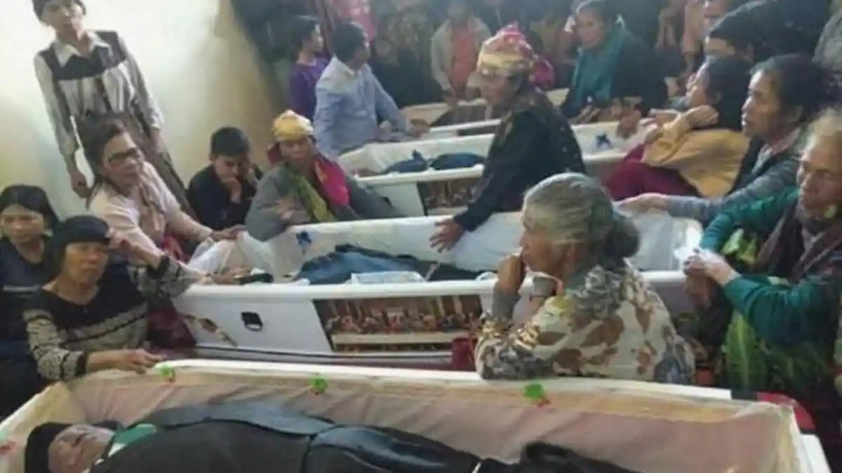 4 KORBAN Tewas Keluarga Sagala Tiba di Rumah Duka, Kepala Desa: Salah Satunya Bapak Kandung Saya