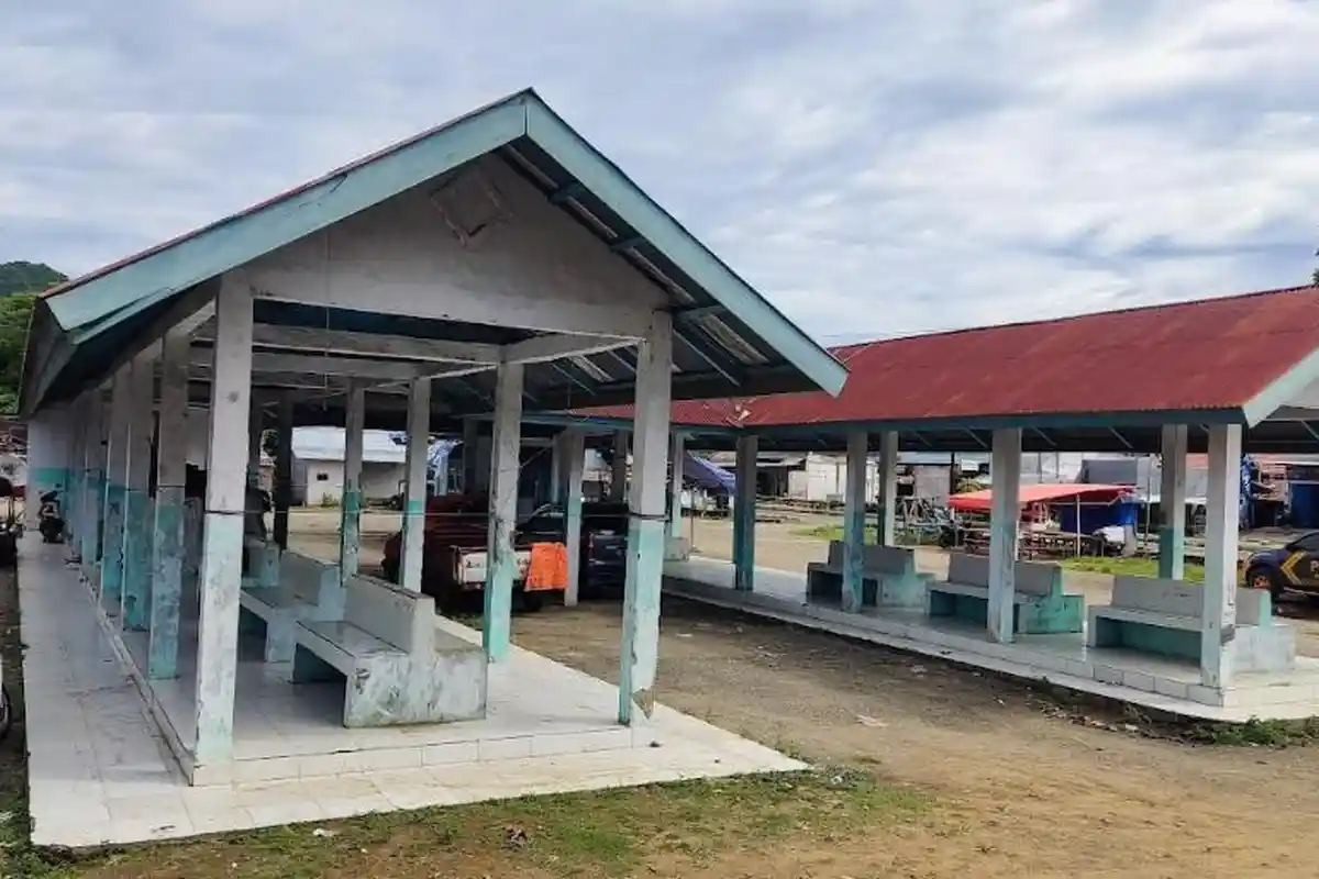 Potret Terminal Tilamuta di Boalemo Gorontalo Tak Berfungsi Lagi, Kondisinya Kumuh