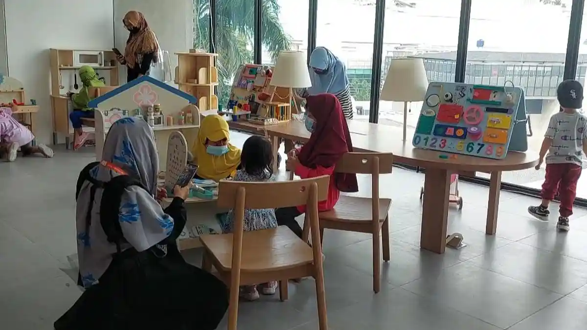 Perpustakaan Jakarta di TIM Jadi Spot Baru Anak-Anak Bermain dan Belajar