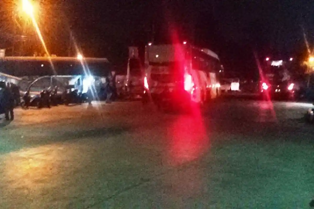 Terminal Lebak Bulus Tetap Dipadati Pemudik