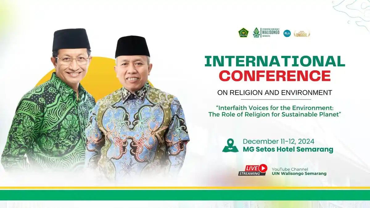 UIN Walisongo Semarang Siap Gelar Konferensi Internasional tentang Agama dan Lingkungan Hidup