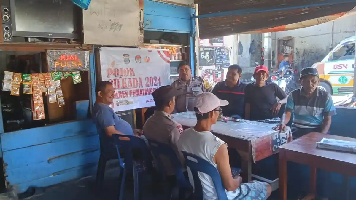 Ciptakan Kamtibmas yang Kondusif, Polisi Gelar Pojok Pilkada 2024 di Pematangsiantar