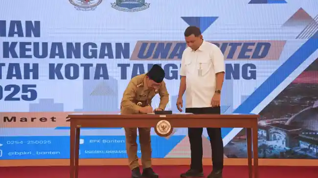 Serahkan LKPD 2025 ke BPK, Pemkot Tangerang Tegaskan Komitmen Transparansi Anggaran Daerah