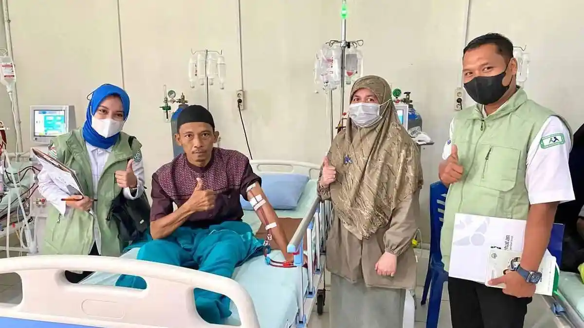 BPJS Kesehatan Tanggung Biaya Cuci Darah Abdul Melalui Program JKN