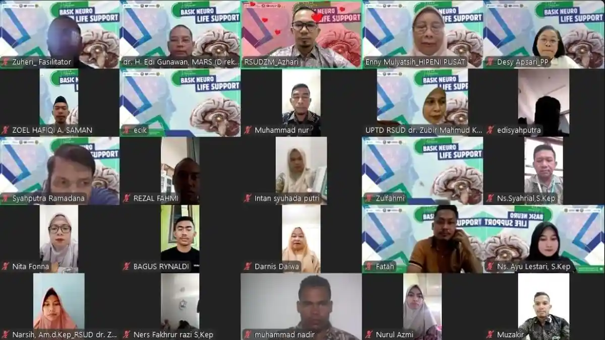 RSUD Zubir Mahmud Gelar Pelatihan Basic Neuro Life Support