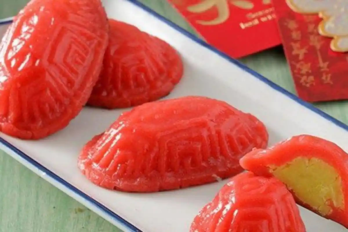 Resep Membuat Kue Ku yang Mirip dengan Kura-kura, Inilah Bahan Rahasia Agar Warnanya Merah