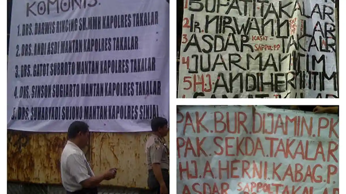 Warga Gowa Tuding Bupati dan Kapolres Takalar 'Komonis'