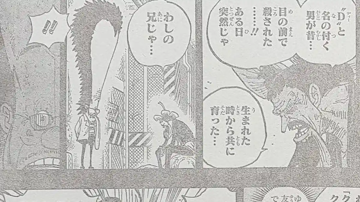 Spoiler Link Raw Manga One Piece Chapter 1120 Bahasa Indonesia Sub Indo: Nama Asli Profesor Clover