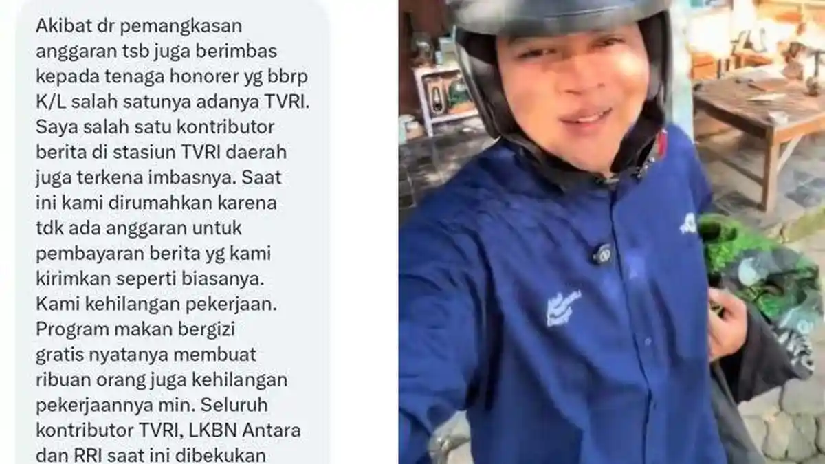Prabowo Efisiensi Anggaran, 3 Jurnalis TVRI Kena Imbas: Anak Makan Gratis Tapi Ortunya Gak Makan
