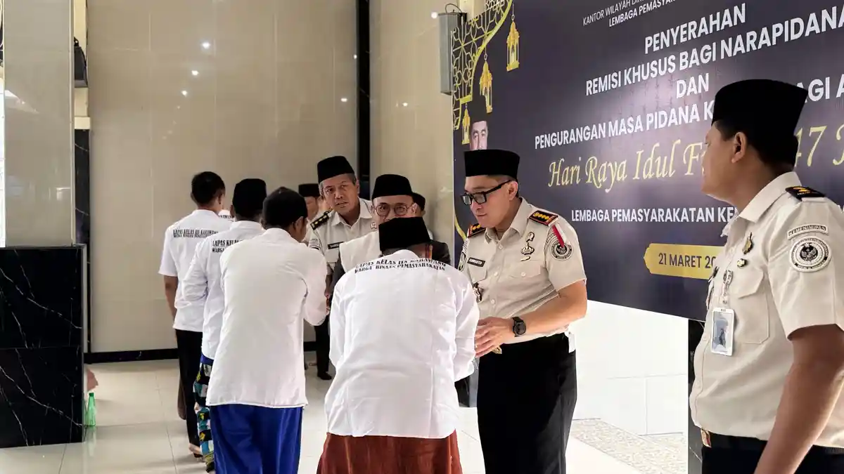 855 Warga Binaan Lapas Karawang Terima Remisi Idulfitri 1447 H, 3 Orang Langsung Bebas