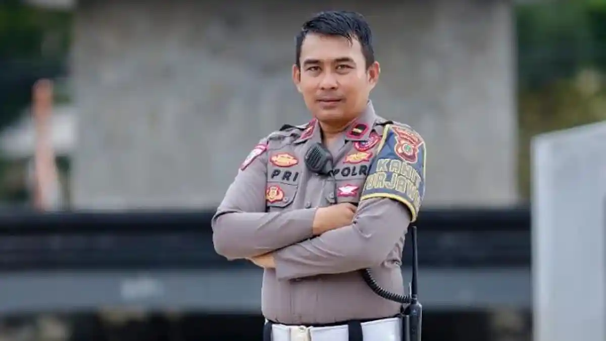 Sosok Agus Priono Adada, Anak Sopir Bentor Jadi Kanit Turjawali Satlantas Polresta Gorontalo Kota