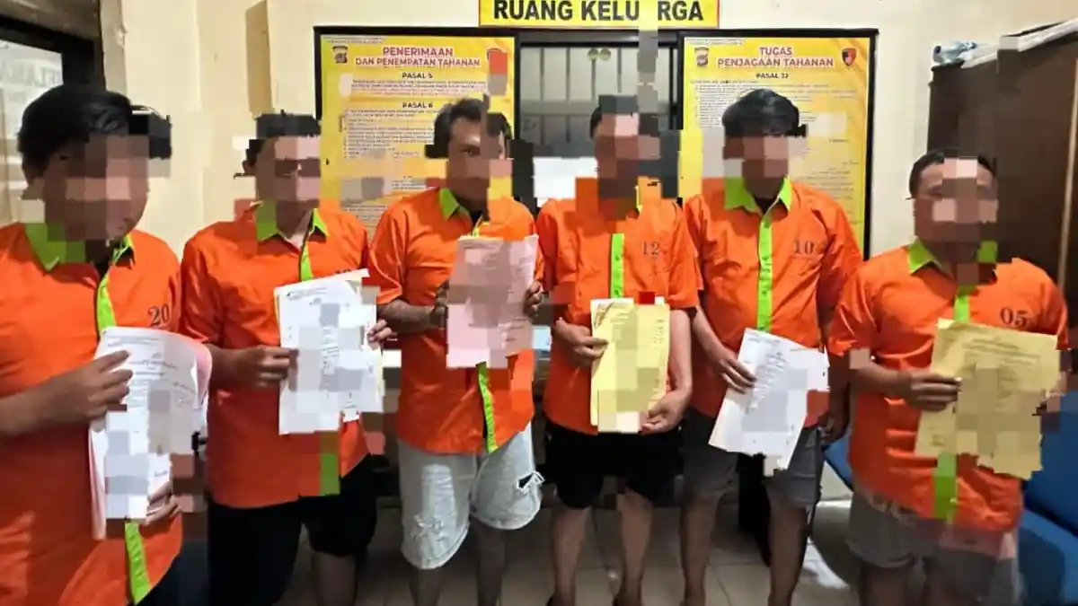 BREAKING NEWS: 6 Debt Collector yang Disewa Mandala Gorontalo Resmi jadi Tersangka Pengeroyokan