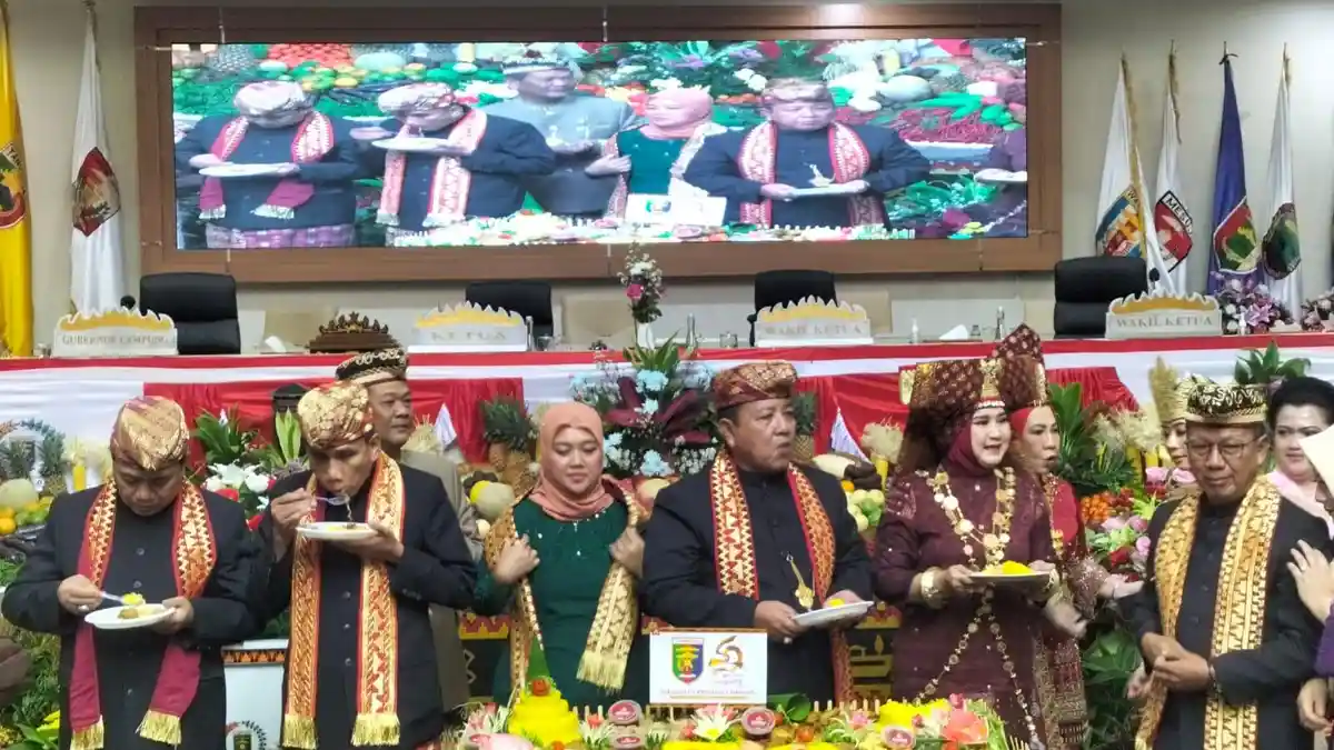 DPRD Lampung Gelar Rapat Paripurna Memperingati HUT Provinsi Lampung ke-59