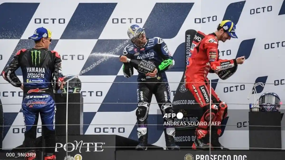 HASIL dan Klasemen MotoGP 2021 Terbaru, Francesco Bagnaia Tempel Ketat Fabio Quartararo di Puncak