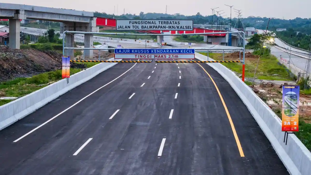 Tol Samarinda-IKN Siap Fungsional Saat Nataru