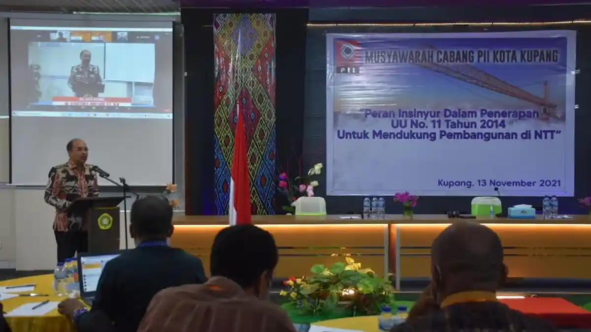 Ini Permintaan Wali Kota Kupang Terhadap Persatuan Insinyur Indonesia