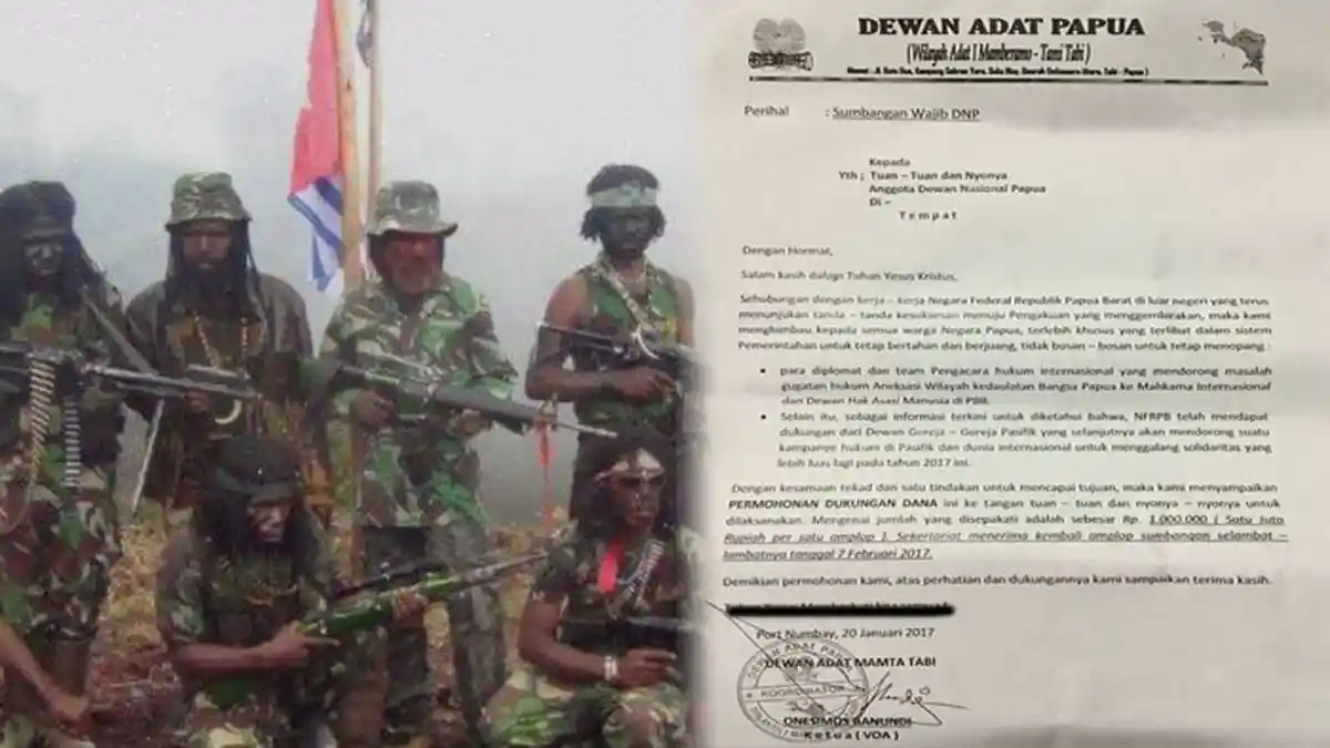 KKB Papua Pajaki Pejabat untuk Biayai Pengacara ke Mahkamah Internasional dan Dewan HAM PBB