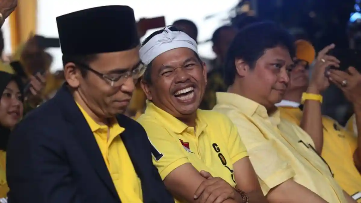 Dedi Mulyadi dan TGB Bakal Duet Menangkan Golkar di Jawa Barat