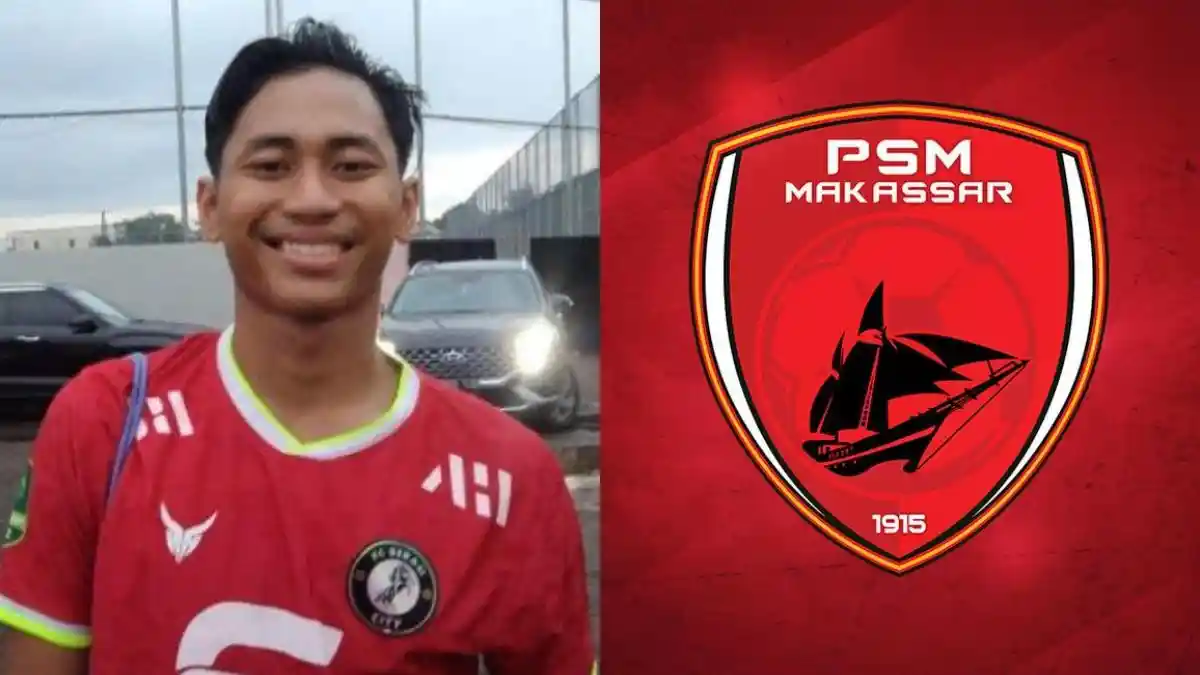 Profil Muhammad Arham Darmawan Striker Baru PSM Makassar Jebolan Persib U-16 Asli Wija To Luwu