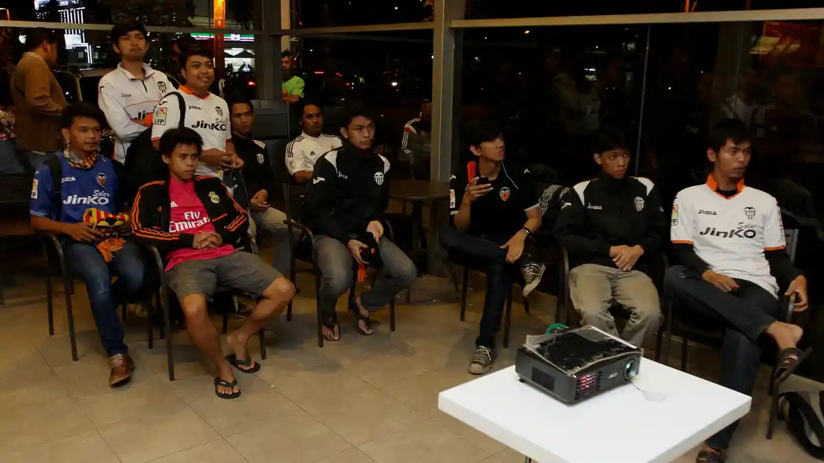 Sukses Nobar Perdana Valencianista Tangsel