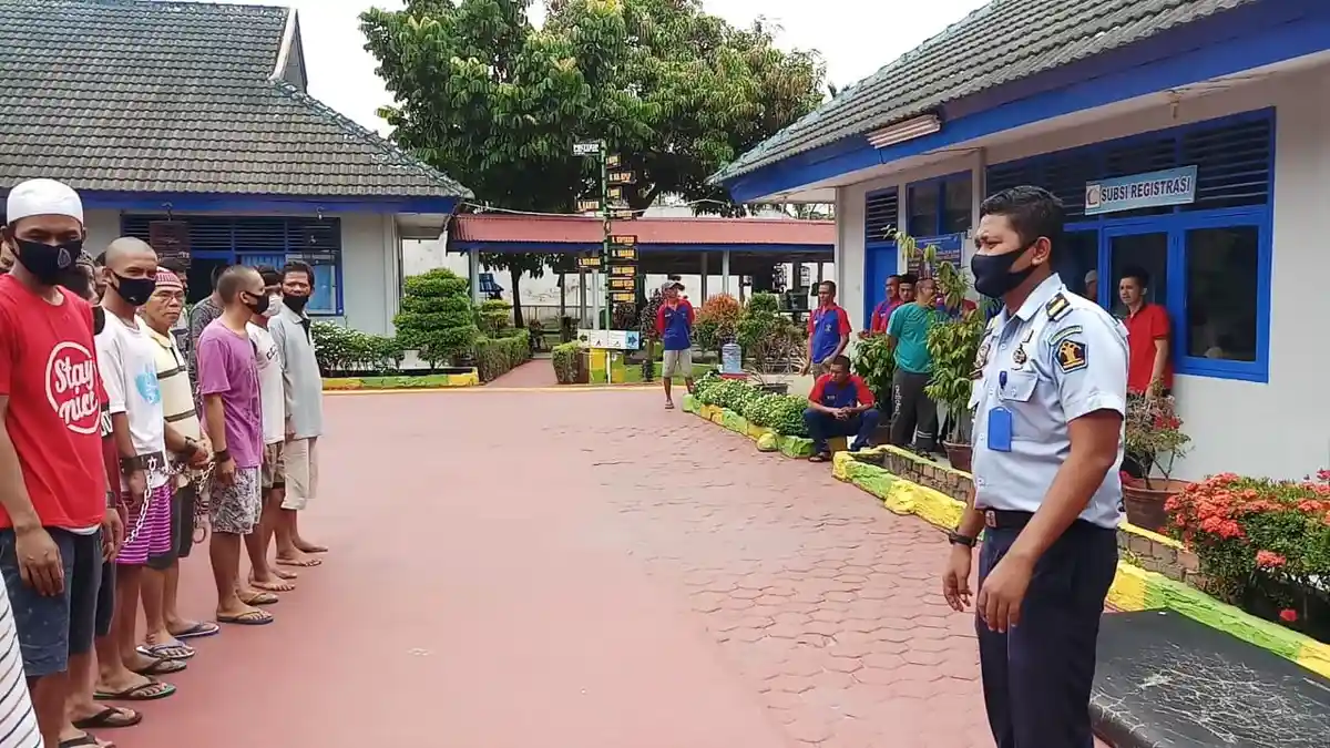 Blok Isolasi di Lapas Jambi Diadakan, Hari Ini 31 Warga Binaan & Petugas Positif Corona