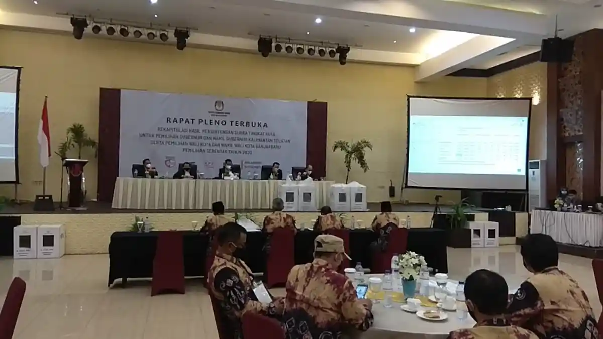 Aditya-Wartono Resmi Meraih Suara Terbanyak Di Pilwali Banjarbaru