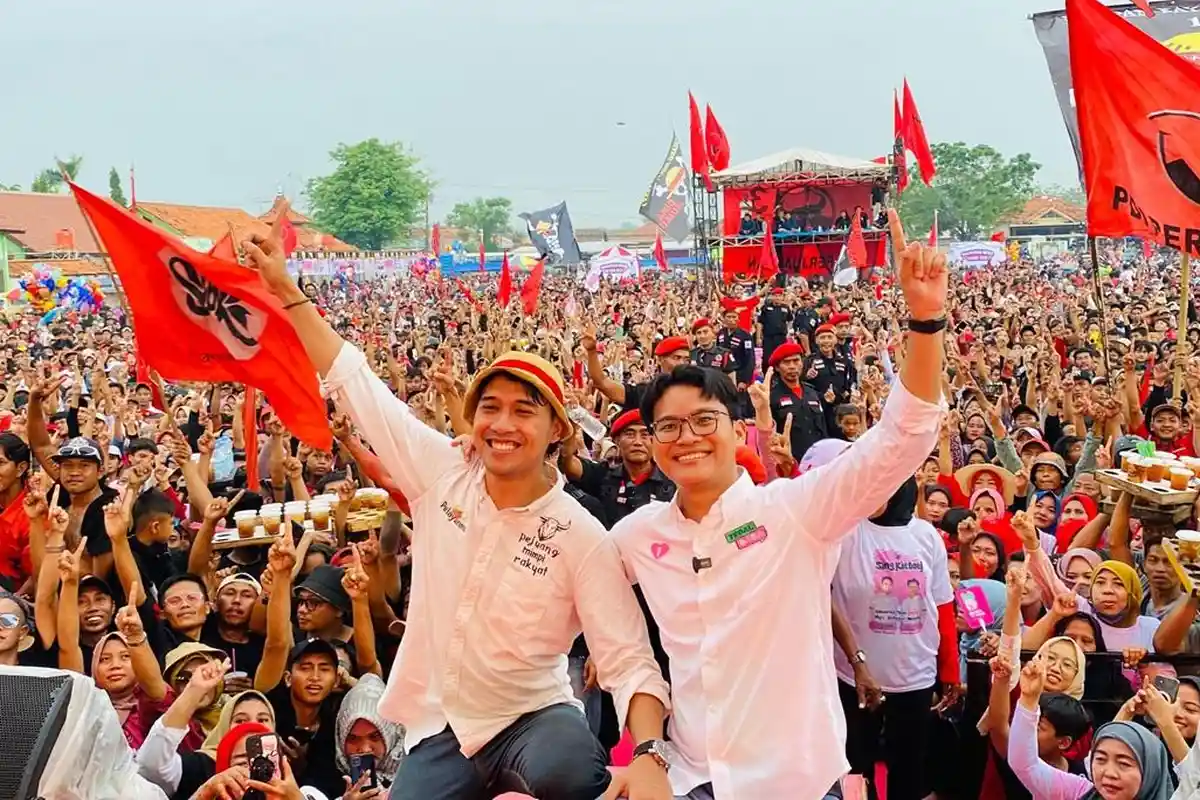 Kampanye Terbuka Bima-Mujab Hajatan Bisa Dadi Siji, "Kami Bakal Jadi Bapak Semua Golongan"