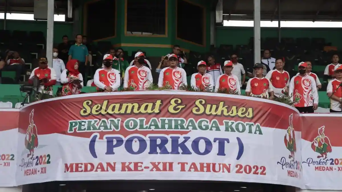 PORKOT Ke-12 Kota Medan Dibuka, Aulia Rachman Berharap Hal Ini Terjadi