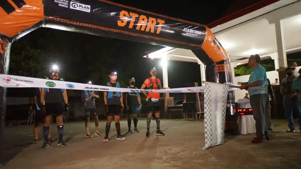 15 Pelari Ikut Kegiatan Jelajah Timur Run For Equality di Nagekeo - NTT, Simak INFO