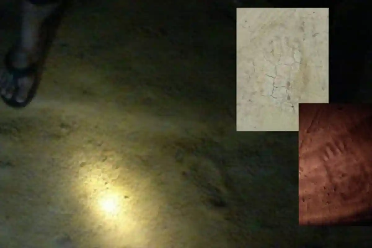 Geger Warga Temukan Jejak Kaki Aneh, Panjangny Hingga 1 Meter