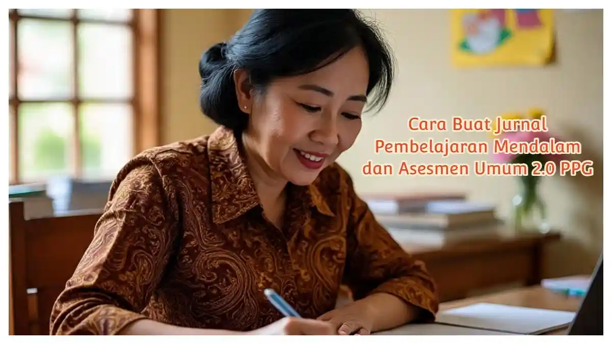 Langkah-langkah Buat Jurnal Asesmen PPG Umum 2.0 agar Validasi RGTK Lebih Cepat