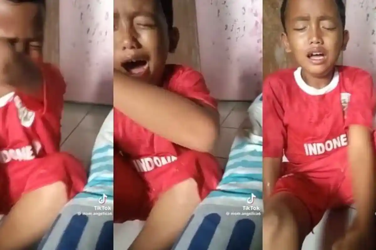 VIRAL Bocah Nangis Kejer Gegara Shin Tae-yong Dipecat: Gak Mau, Maunya Shin Tae-yong!