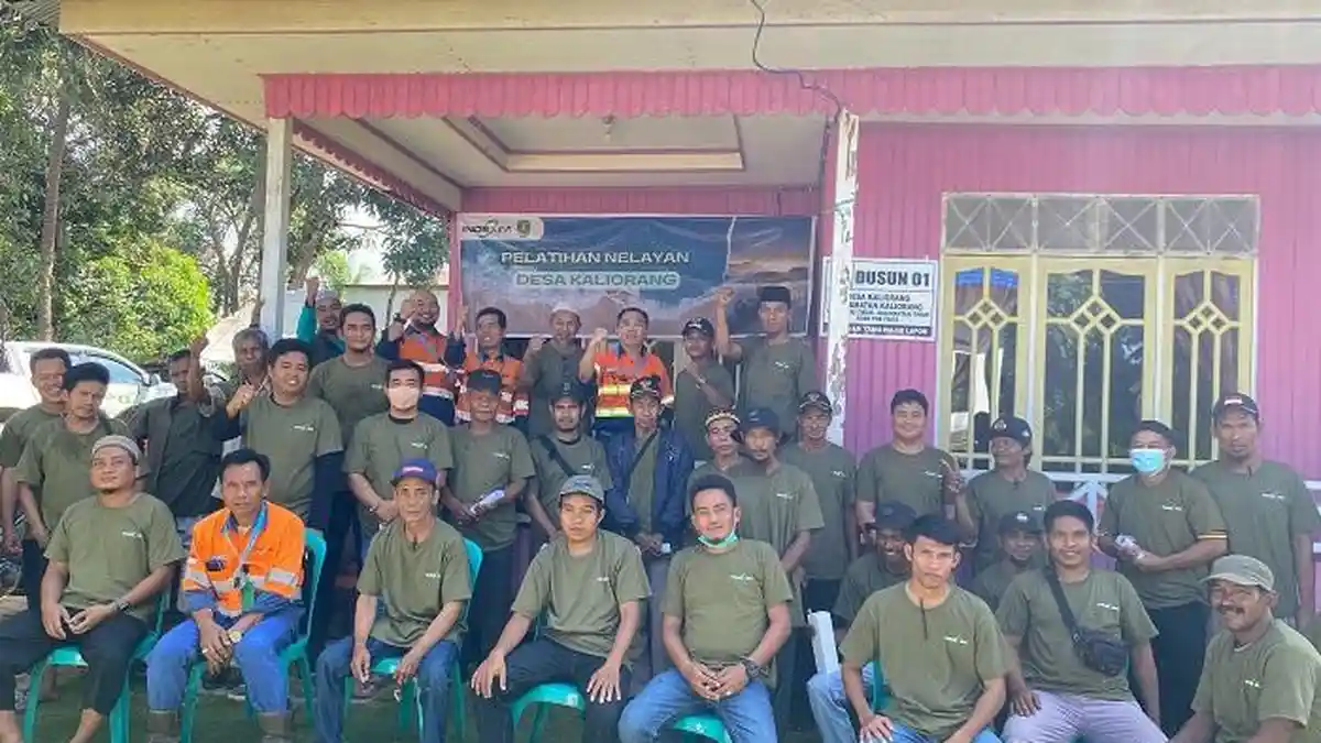 PT Indexim Coalindo Beri Pelatihan Nelayan Kaliorang Kutai Timur