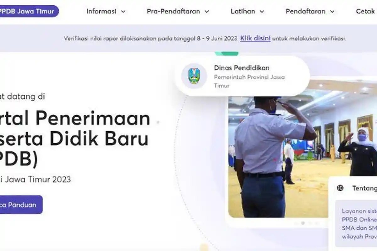 Terbaru! Link pengumuman PPDB Jatim 2023 SMA Jalur Zonasi Via ppdb.jatimprov.go.id, Jadwal/Tanggal