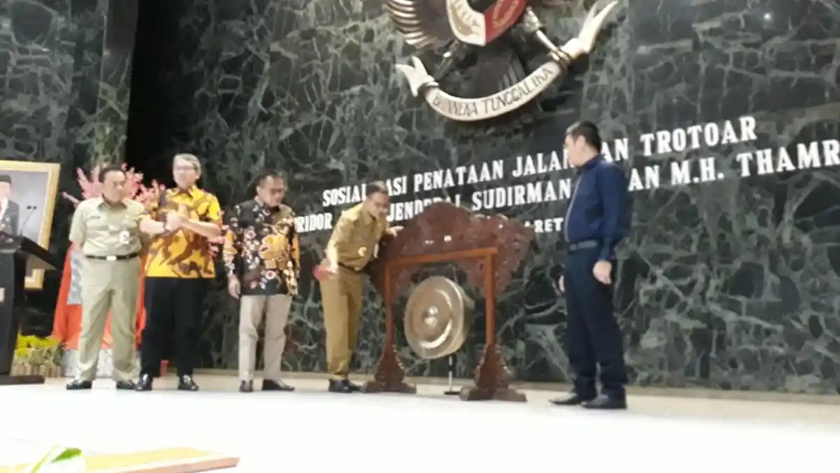 Trotoar Sepanjang Sudirman-Thamrin Bukan Tempat Jualan PKL