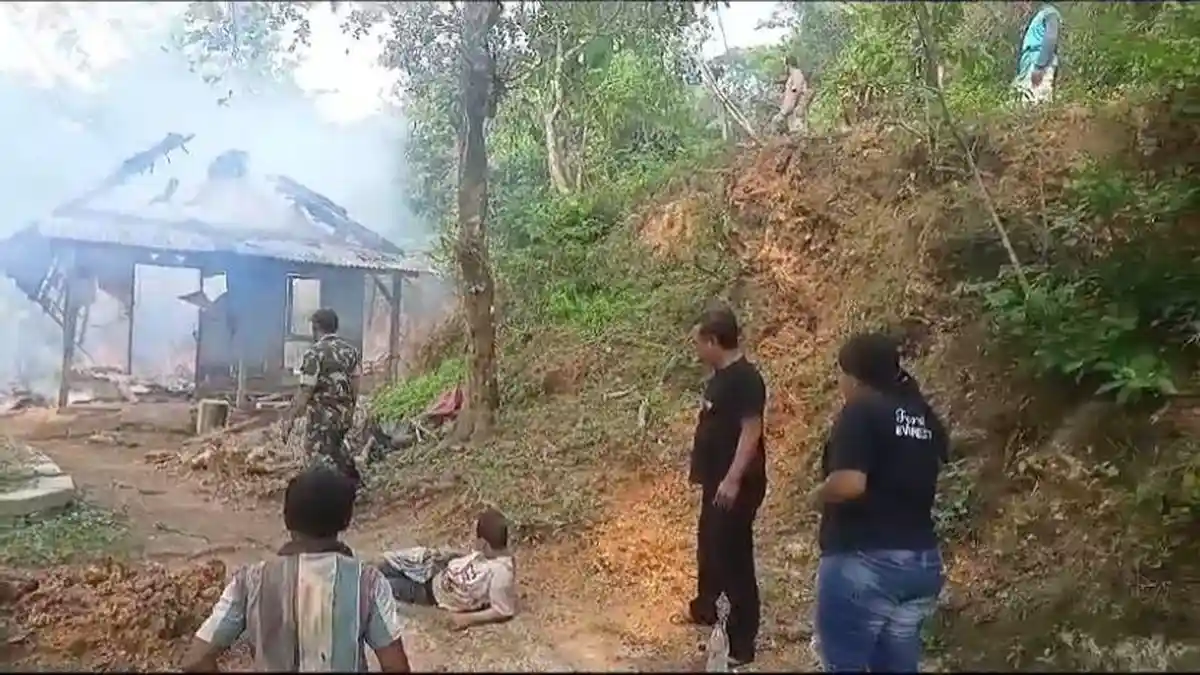 Rumah Terbakar di Ponorogo, 1 Korban Luka, Berawal dari Pemuda yang Bermain Korek