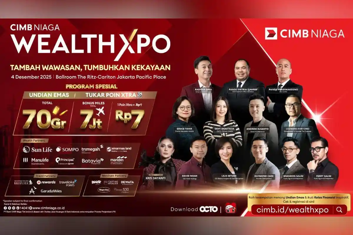 CIMB Niaga Hadirkan Solusi Wealth Management Terkini Lewat Wealth Xpo 2025