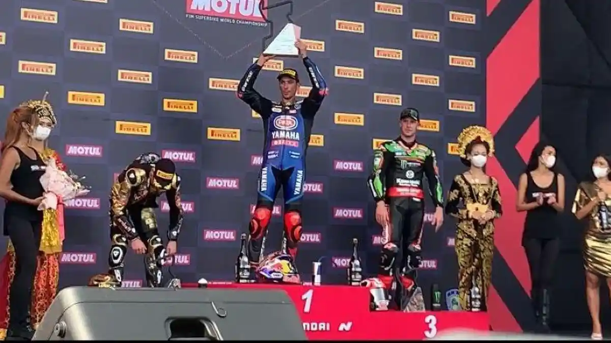 Jadwal Lengkap WSBK 2023 Mandalika Live Trans7, Adu Manis Memori Toprak dan Alvaro Bautista