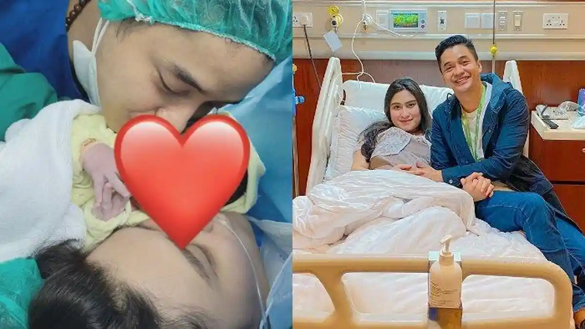 Adly Fairuz dan Angbeen Rishi Dikaruniai Anak Pertama, Hidung sang Putra Tuai Sorotan