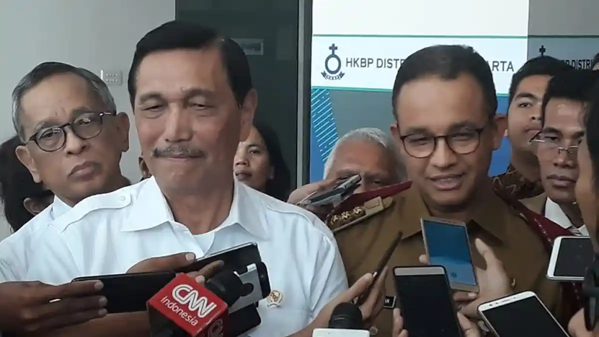 Luhut Singgung Saat Anies dan Dirinya Menjadi Timses Jokowi